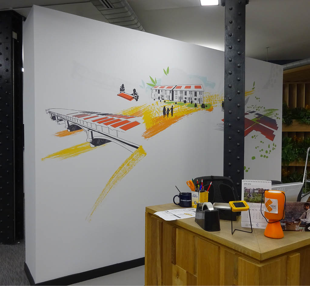 Wall graphics printing 