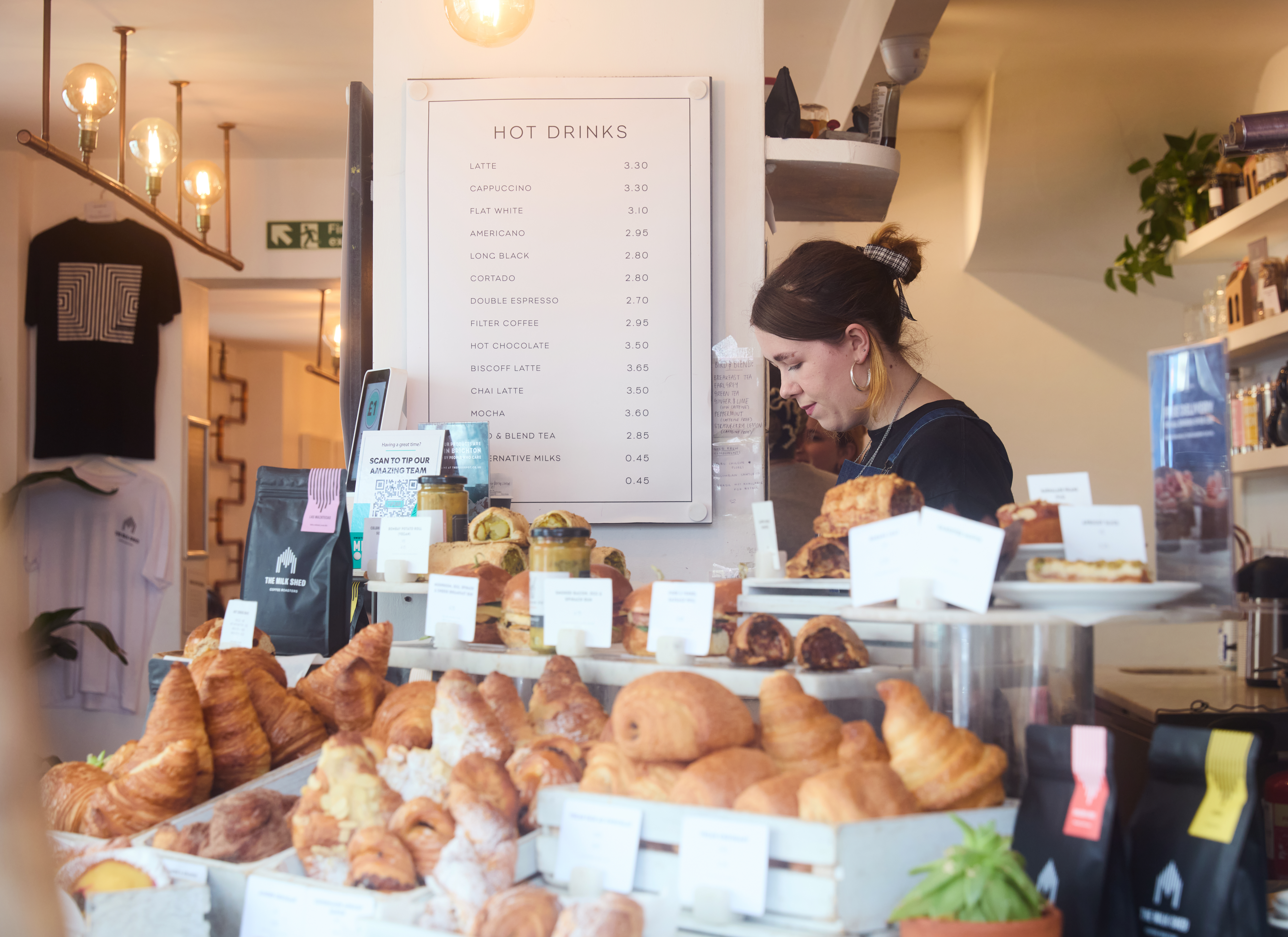 Flour Pot Bakery Menu Printing