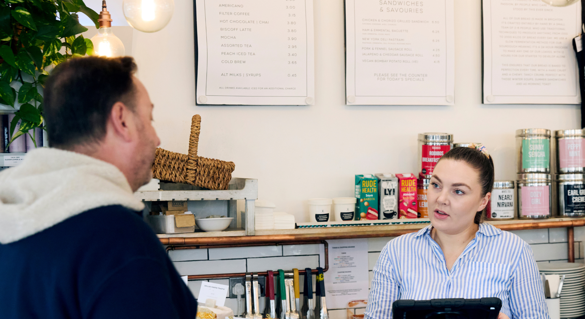 Menu Printing Cafe Brighton